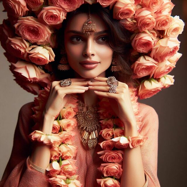 Premium Grade Fresh Rose heads for Garlands- NZ Grown (Non edible)